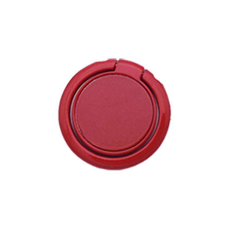 NEW 1PC Ring Mobile Phone Holder Solid Color Ring Bracket 360 Rotation - Yellow