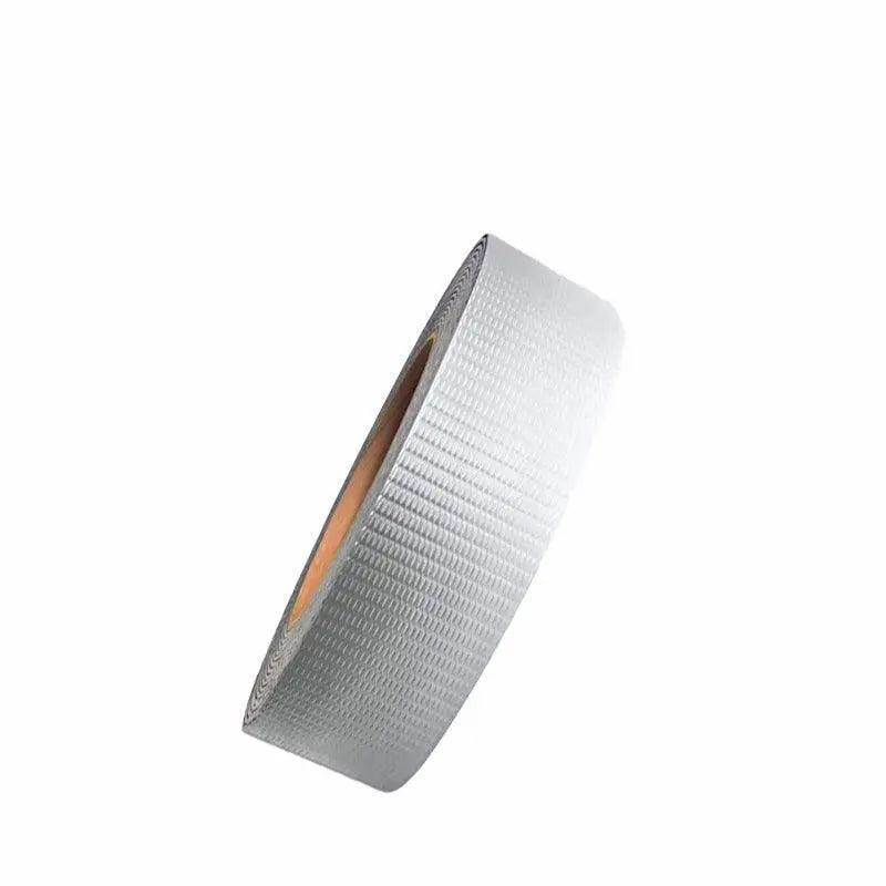 5M Waterproof Tape Butyl Rubber Aluminium Foil Roof Pipe Caravan Repair Flashing - 20cm*5m*1 Unit