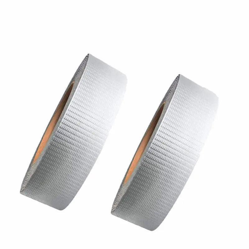 5M Waterproof Tape Butyl Rubber Aluminium Foil Roof Pipe Caravan Repair Flashing - 20cm*5m*1 Unit