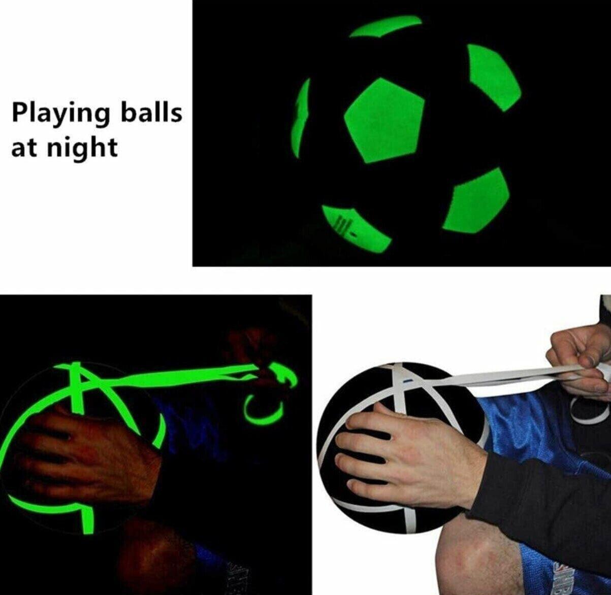 1cm x 3m Glow in the Dark Self-Adhesive Tape Fluorescent Decorative Strip - Green 1cm*3m