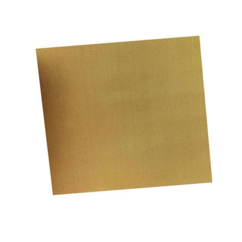 100Pcs Aluminium Foil Chocolate Wrappers 20cm Squares - Brown/Gloss