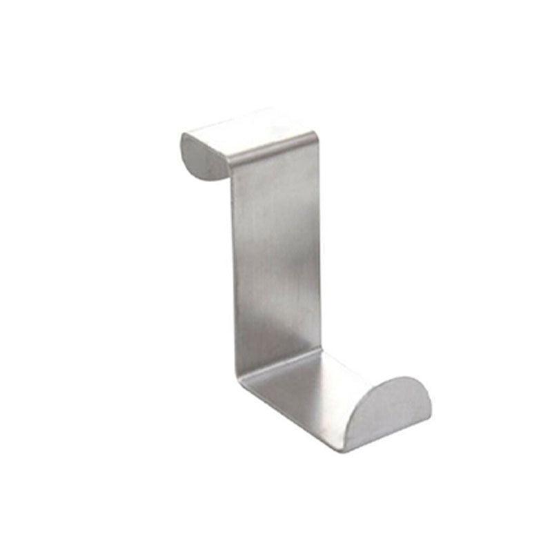 4X/6X Over Door Hooks Hanger Holder Stainless Steel Cabinet Organizer Clothes 4.5cm - 4 PCS