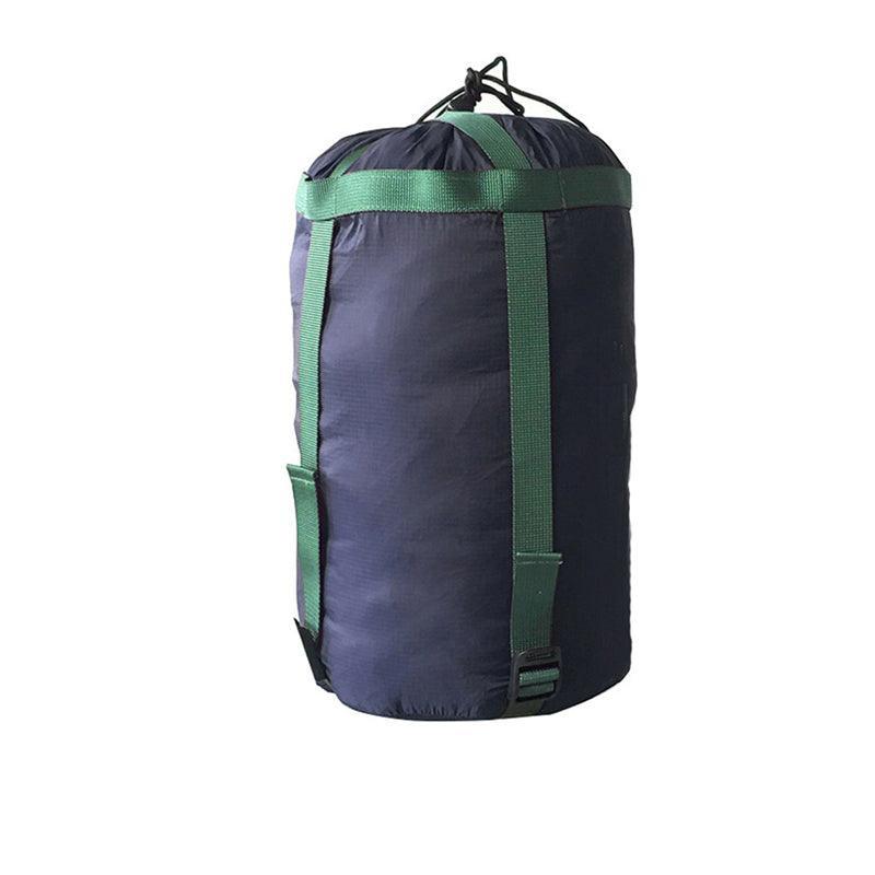 Waterproof Compression Stuff Sack Camping Storage Bag Outdoor Sleeping Bag - Lake Blue