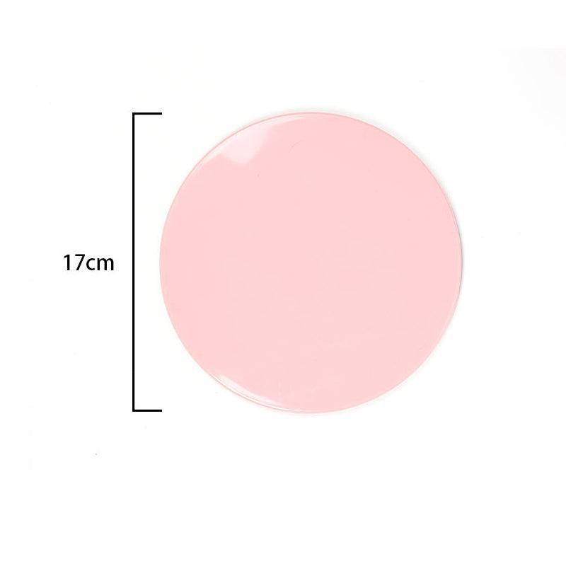 2PCS Core Sliding Discs Fitness Sliders for Home Gym Yoga Gliding Exercise 17cm - Red