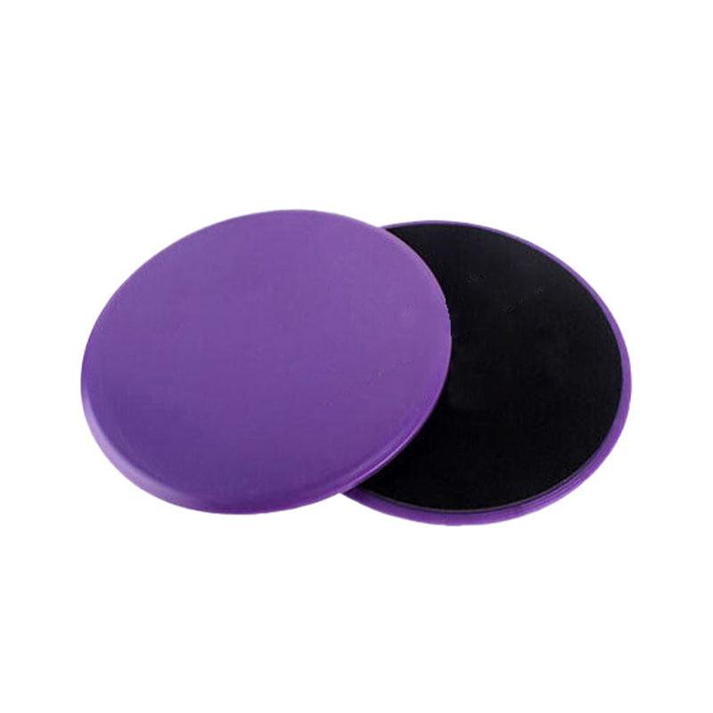 2PCS Core Sliding Discs Fitness Sliders for Home Gym Yoga Gliding Exercise 17cm - Red