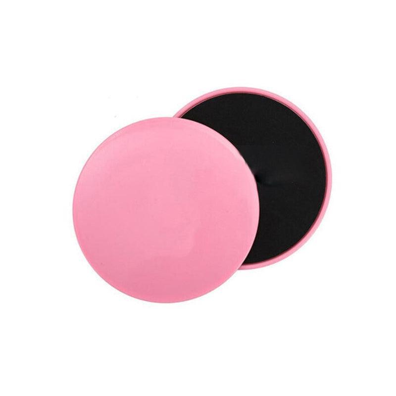 2PCS Core Sliding Discs Fitness Sliders for Home Gym Yoga Gliding Exercise 17cm - Red