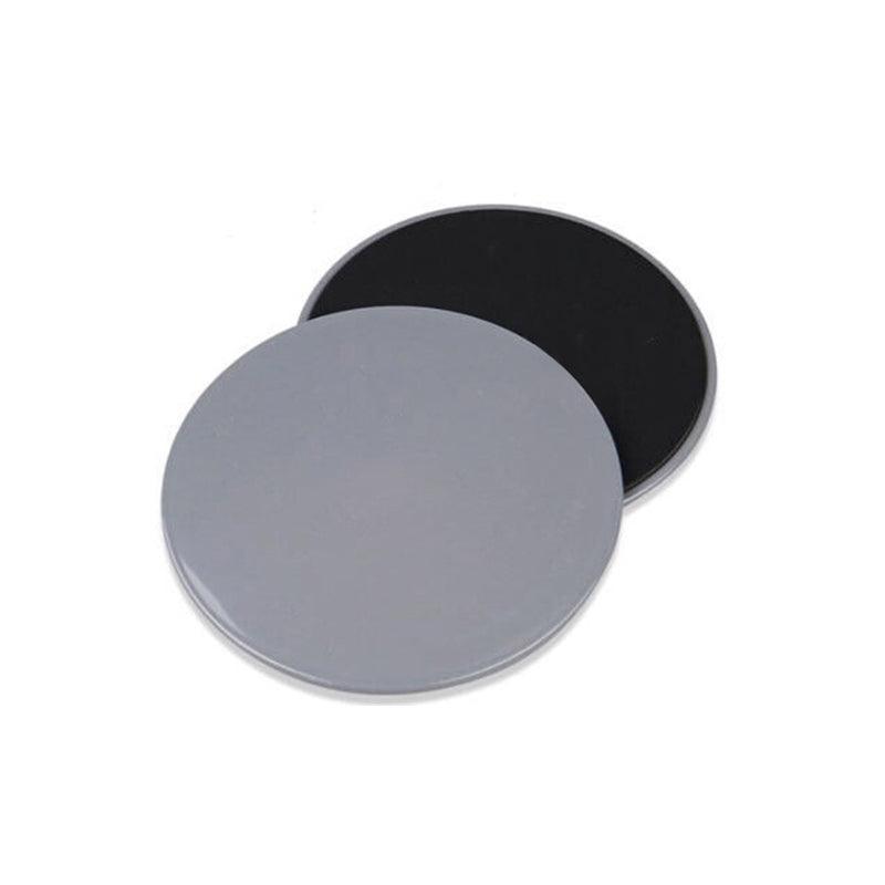 2PCS Core Sliding Discs Fitness Sliders for Home Gym Yoga Gliding Exercise 17cm - Red
