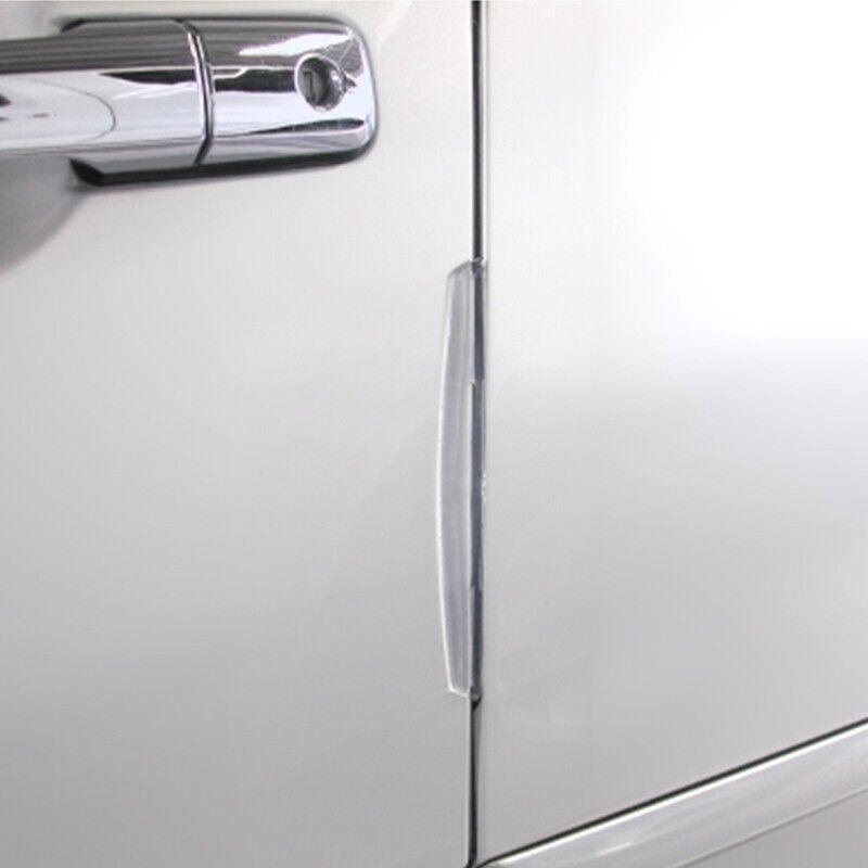 4PCS Car Door Edge Protector Anti Collision Strip Transparent PVC Guard 8cm 11cm