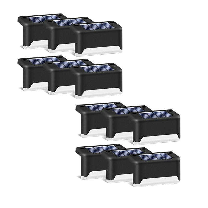 Solar Led Deck Lights Path Garden Patio Pathway Stairs Step Fence Lamp Outdoor - 4PCS