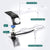 Bidet Toilet Seat Dual Nozzles Self-Cleaning Wash Hot Cold Mixer Water Sprayer - Cold Water