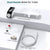 Bidet Toilet Seat Dual Nozzles Self-Cleaning Wash Hot Cold Mixer Water Sprayer - Cold Water