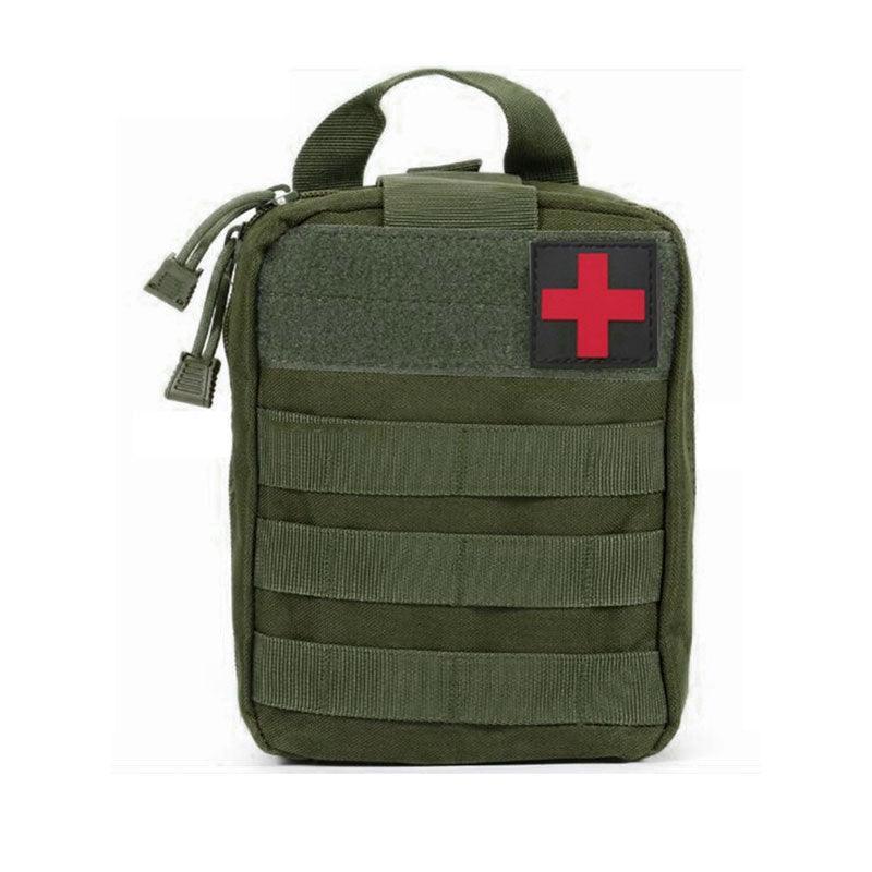 Tactical Molle Rip Away Emt Ifak Medical Pouch First Aid Kit Utility Bag Au Send - Army Green