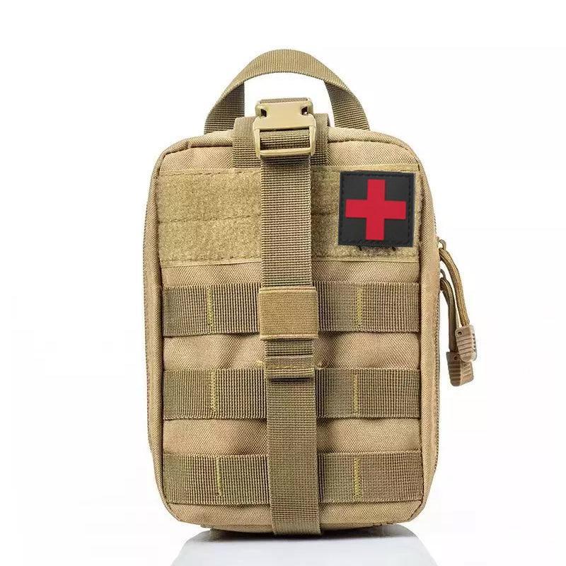 Tactical Molle Rip Away Emt Ifak Medical Pouch First Aid Kit Utility Bag Au Send - Red