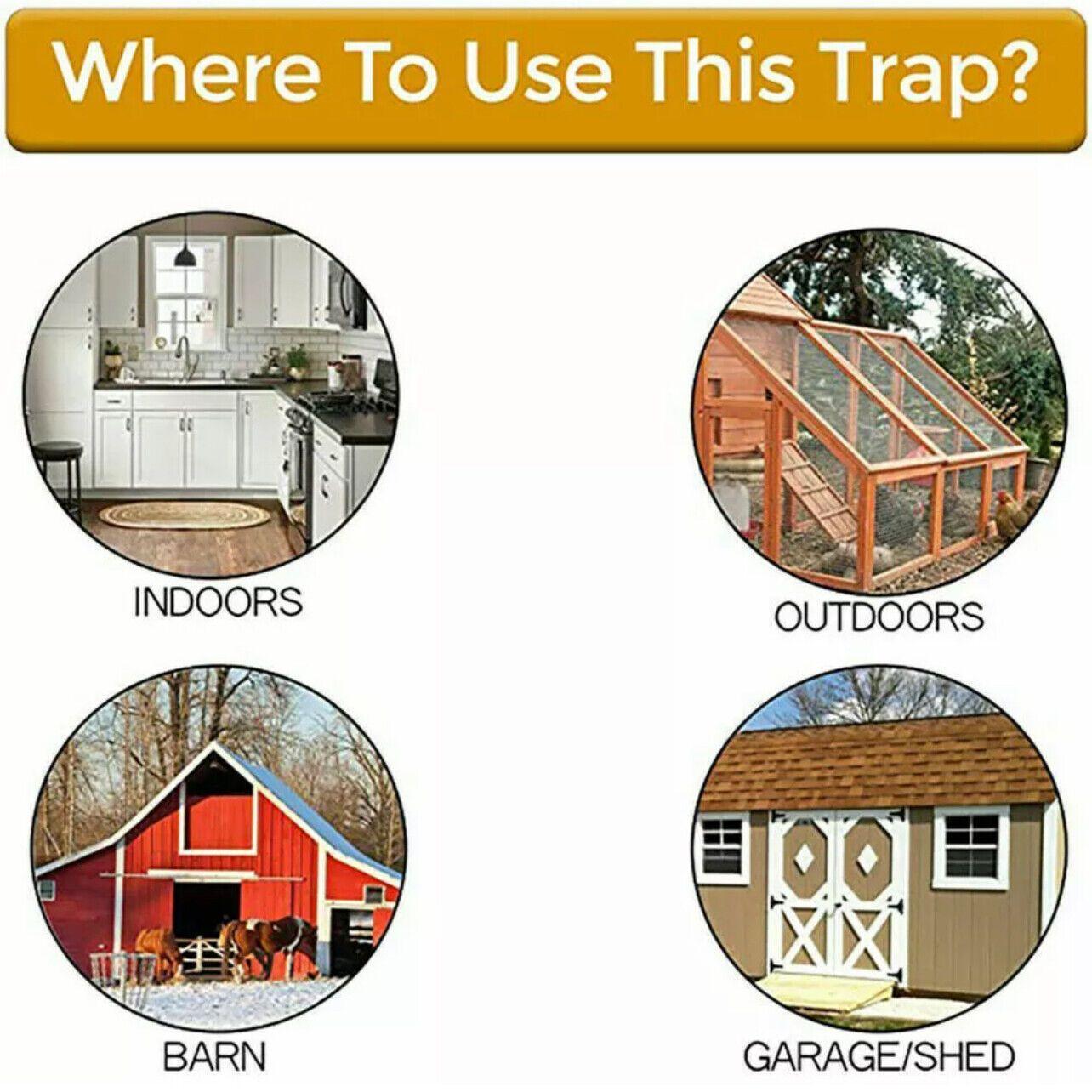 Mouse Trap Flip N Slide Bucket Lid Mouse Rat Trap With Ladder Mousetrap Catcher - Flip N Slide Bucket *1