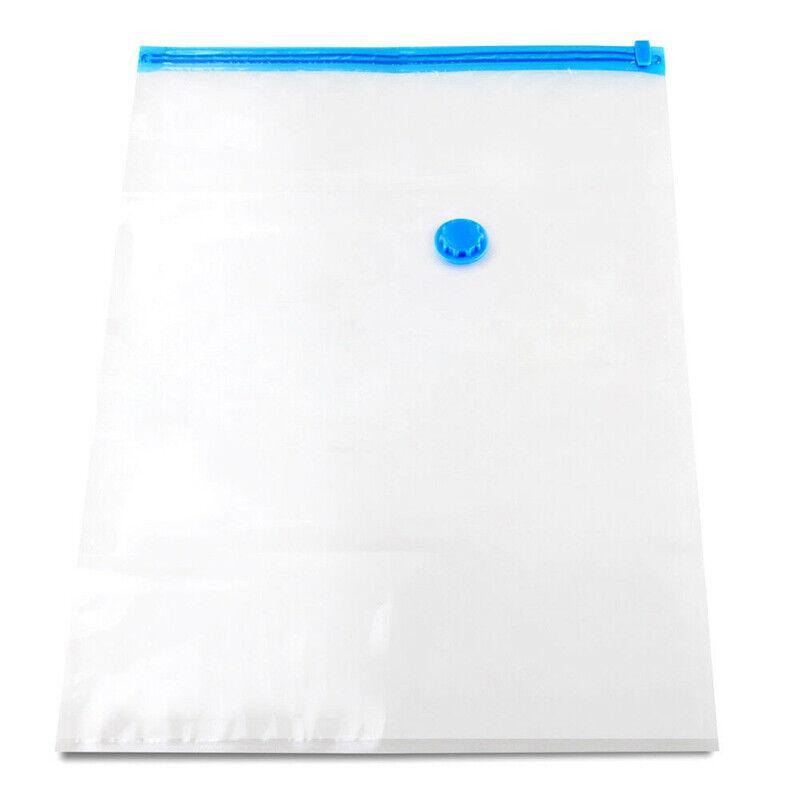 6PCS Vacuum Storage Bags Clothes Space Saver Organiser Seal Bags 4 Sizes - 60x80CM-6PCS