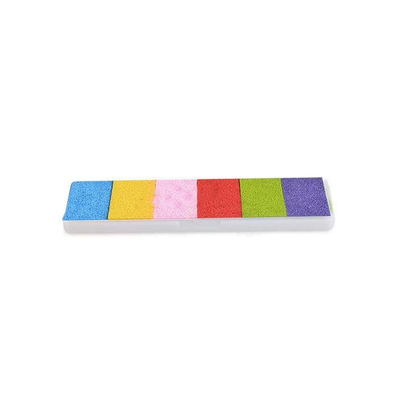 Gradient Color Ink Pad Inkpad Rubber Stamp Water Based Diy Finger Print 10 Colours - S4 Green