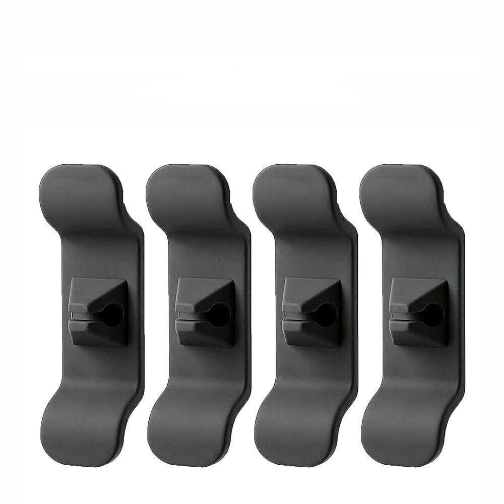 Cord Organizer Wrap Holder 4pcs Kitchen Appliance Cable Winder Adhesive Clip - 4PCS White