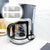 Cord Organizer Wrap Holder 4pcs Kitchen Appliance Cable Winder Adhesive Clip - 4PCS Black