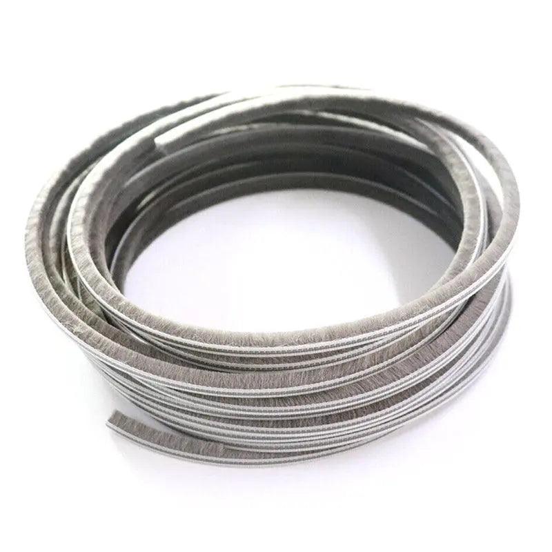 10M Hairy Seal Brush for Door & Window Draught Exclusion - 5x6mm（10M）