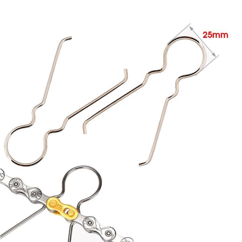 6/7/8/9/10/11 Speed 5 Pairs Bike Chain Master Link Connector QR + Simple Tool - 11 Speed Chain Link