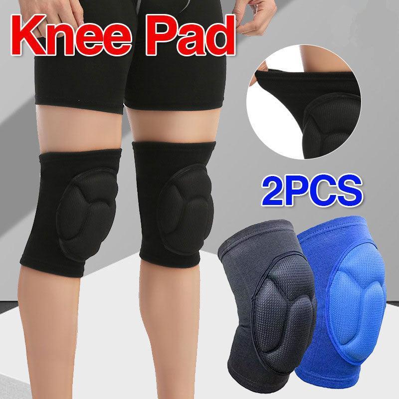 Aolikes Knee Pad Crashproof Antislip Brace Leg Sleeve Guard Protector Support - Blue*1 Pair
