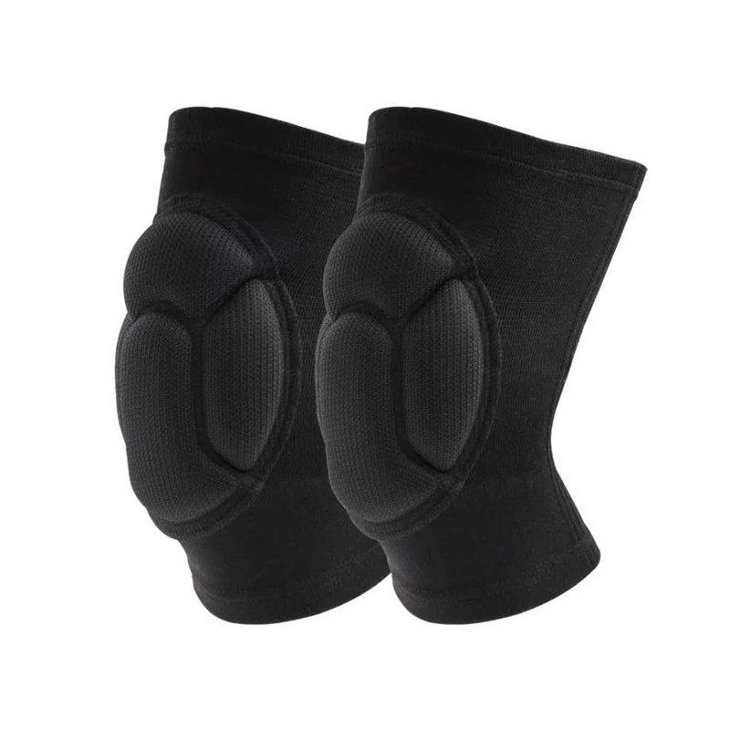 Aolikes Knee Pad Crashproof Antislip Brace Leg Sleeve Guard Protector Support - Blue*1 Pair
