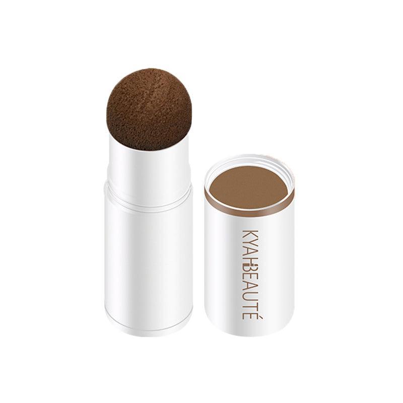 Eyebrow Shaping Kit Waterproof One Step Perfect Brow Stamp Stencils Makeup Set - Dark Brown