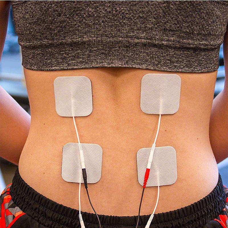12PCS TENS Electrode Pads Reusable Self Adhesive 50x50mm 50x100mm - 50x100MM