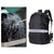 M Size Outdoor Foldable Backpack WaterProof Rain Cover Rucksack Camping Travel Bag - Blue