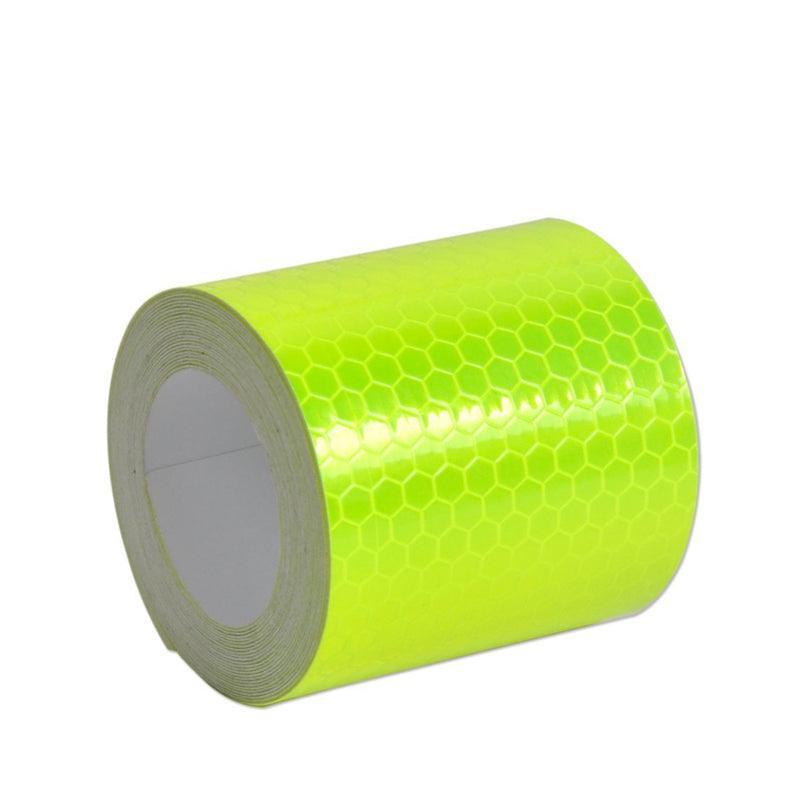 3m Reflective Warning Tape Adhesive Sticker Roll for Car Truck Strip Marking Use - Green