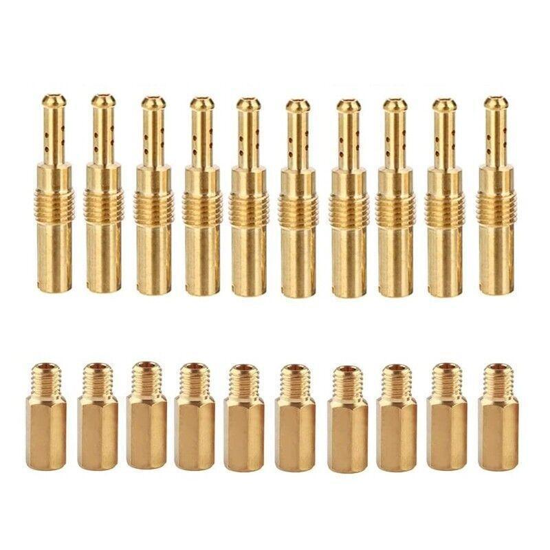 20X Carburetor Main Jet & Slow Pilot Jet Kit Set For Pwk Keihin Oko Cvk Type