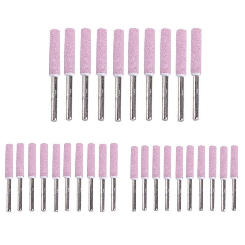 10 Pack Chain Tool Sharpener Grinding Stones for Rotary Bit Kits 4/4.8/5.5mm - 3MM X 4MM