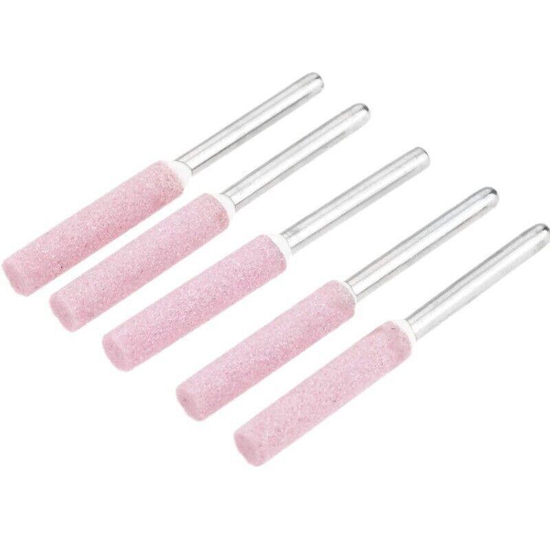10 Pack Chain Tool Sharpener Grinding Stones for Rotary Bit Kits 4/4.8/5.5mm - 3MM X 4.8MM