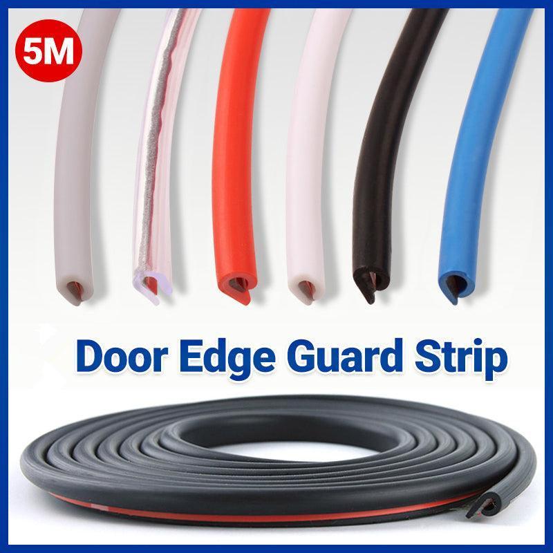 5M Car Door Edge Protector Strip Anti-Scratch Protection Rubber Trim Seal Au - Black