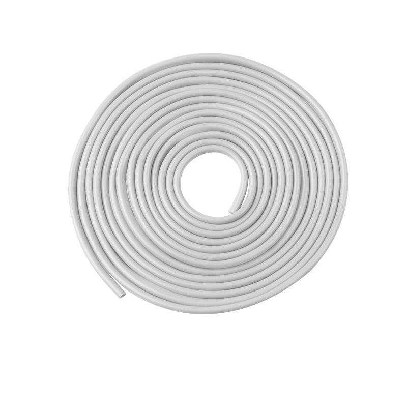 5M Car Door Edge Protector Strip Anti-Scratch Protection Rubber Trim Seal Au - White