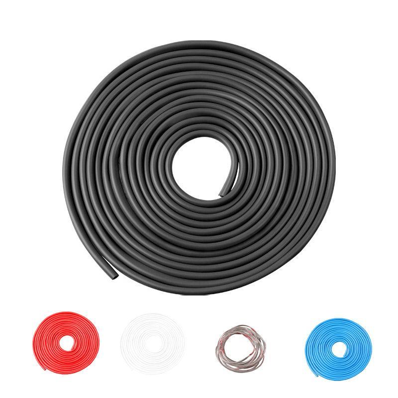 5M Car Door Edge Protector Strip Anti-Scratch Protection Rubber Trim Seal Au - Grey