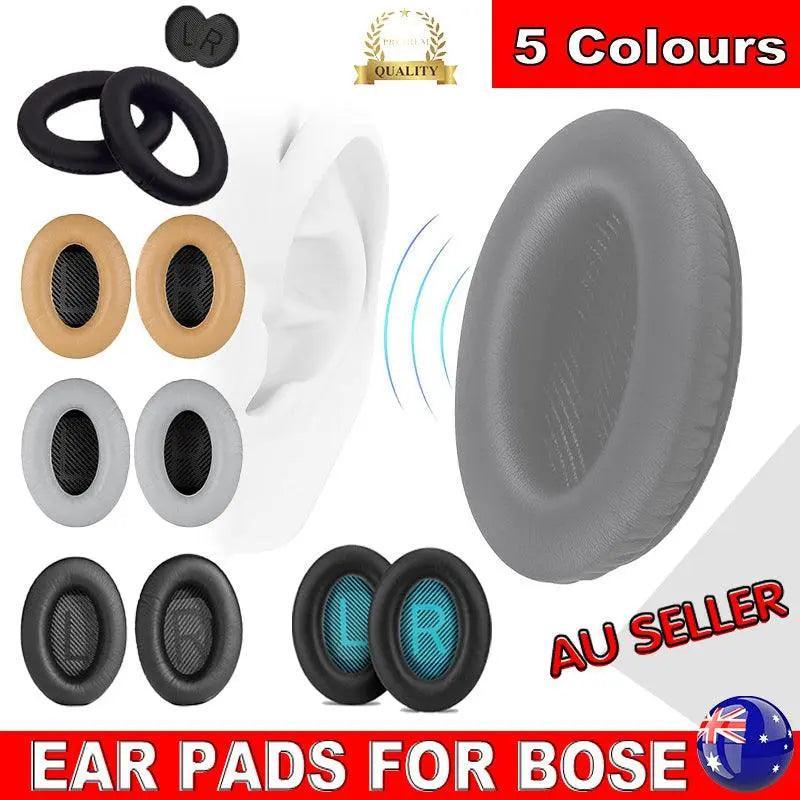 Replacement Ear Pads Cushions For Bose Quietcomfort 35 Qc35 Ii Qc25 Qc15 Ae2 - Black-Blue