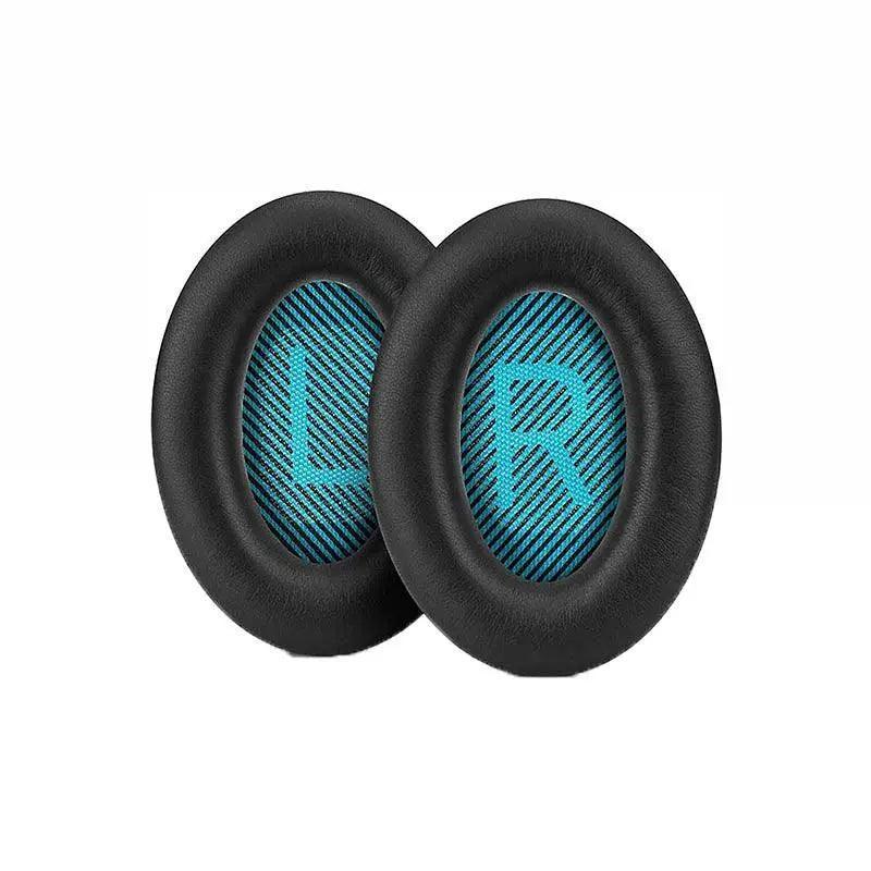 Replacement Ear Pads Cushions For Bose Quietcomfort 35 Qc35 Ii Qc25 Qc15 Ae2 - Black-Blue