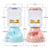 Automatic 3.8L Water Feeder Pet Dog Cat Puppy Dispenser Feeder Bowl Bottle - Pink