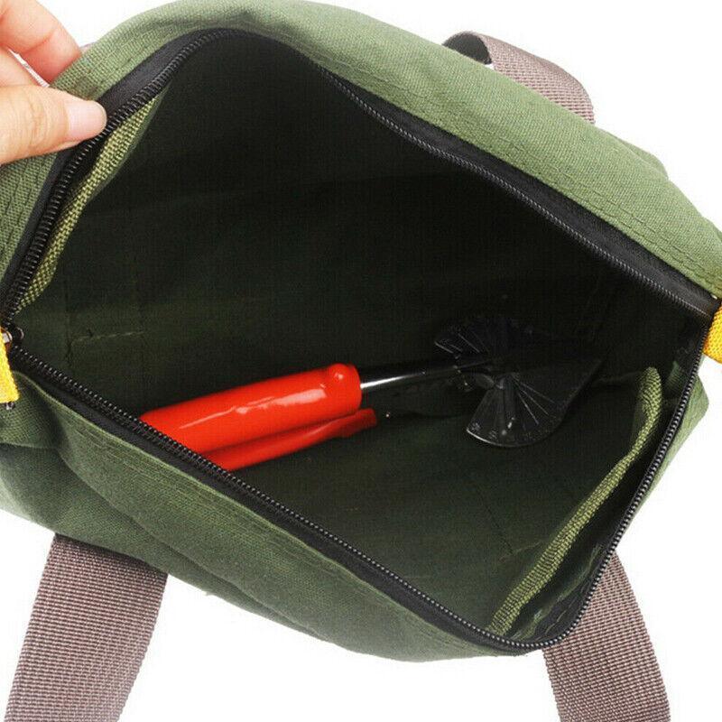 S/M/L Waterproof Tool Bag Portable Storage Toolkit Hand Heavy Case Canvas Duty - L(40*15*22CM)