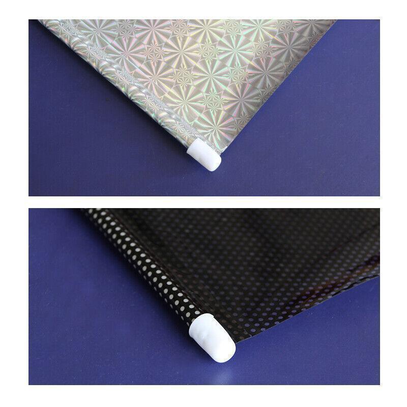 Black Roller Blinds Suction Cup Sunshade Blackout Curtains Car Home Window Curtains - 40 X 60 CM