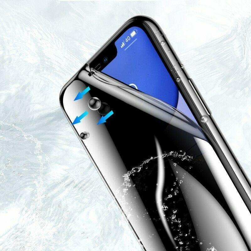 Clear Film iPhone 13 12 11 Pro Xs Max Plus Hydrogel Film Screen Protector - For iPhone 13 Mini