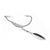 Weedless Jighead Hook Swimbait Worm Fishing Lure Wide Gap Single Barbed Spinner - 2/0#