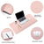 Large Leather Gaming Mouse Pad Waterproof Desk Keyboard Mat 120 x 60cm - Pink