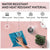 Large Leather Gaming Mouse Pad Waterproof Desk Keyboard Mat 120 x 60cm - Pink