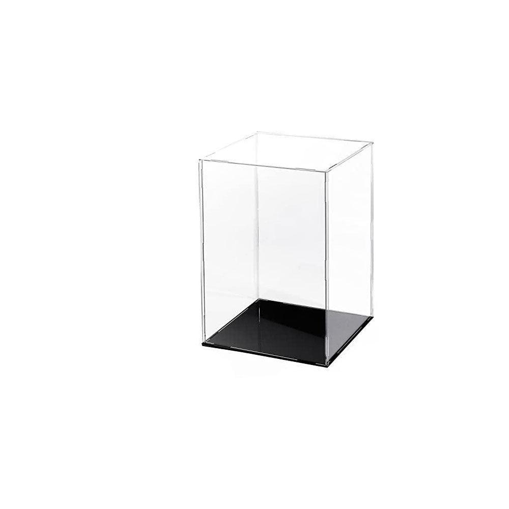 Acrylic Display Case Clear Box Dustproof Large Self-Install Cars Trucks - 17.3x12.5x24.7CM