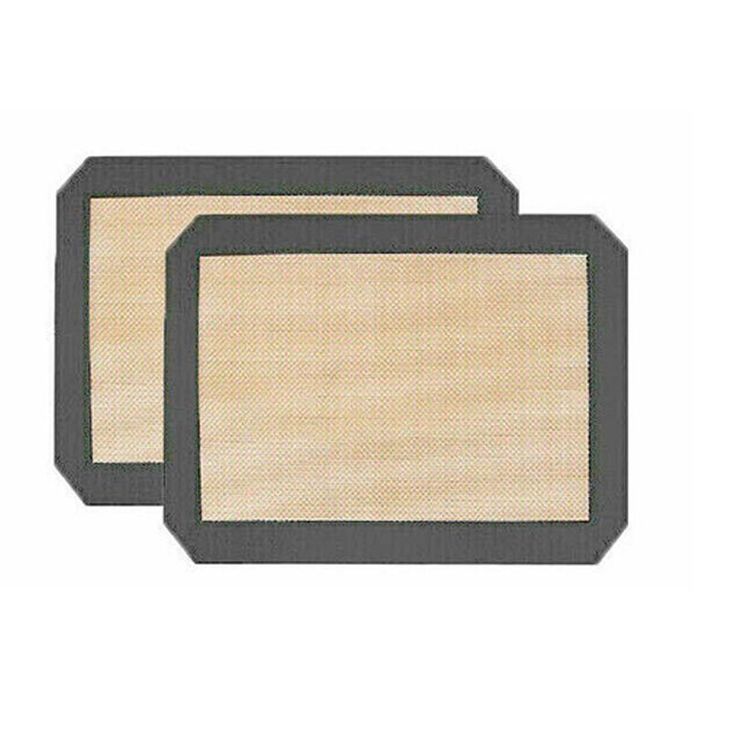 New Non-Stick Silicone Baking Mat Large Scale Cake Emarle Silicon Bakeware Dough - Grey 4PCS(2*30X21+2*42X29.5CM)