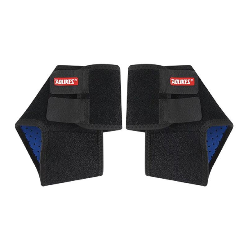 S Size AOLIKES One Pair Ankle Support Brace Wrap with Cushioned Pads - Rose Red- Small* 1 Pair