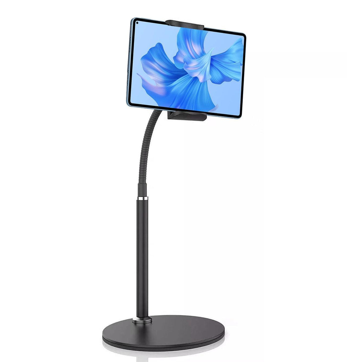 Adjustable Floor/Desk Stand Bed Lazy Mount Holder Arm Bracket For Phone Tablet - Floor Stand (175cm&Black)