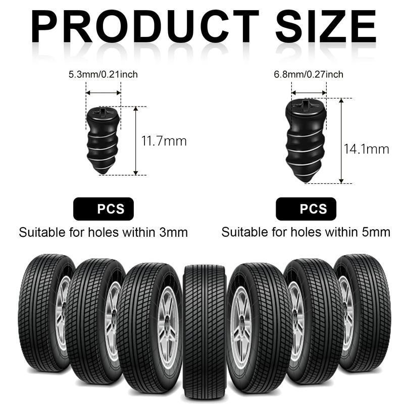 20PCS Vacuum Tyre Repair Nail Set Tire Repair Rubber Nail Tools For Car